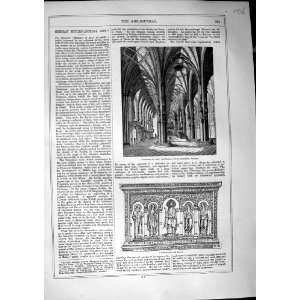   Art Journal 1870 Cathedral Stephen Vienna Atlar Table
