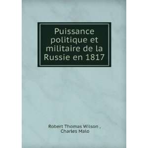  Puissance politique et militaire de la Russie en 1817 