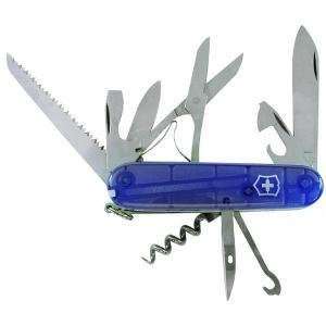 Victorinox 53206 Huntsman, Translucent Sapphire, 9  Sports 