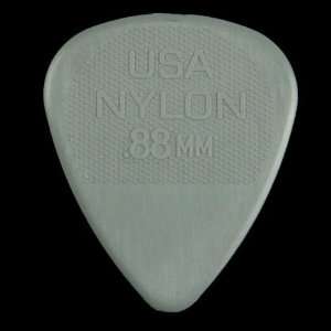  Fender Nylon Guitar Picks .88 Gray Pack of 12 Musical 