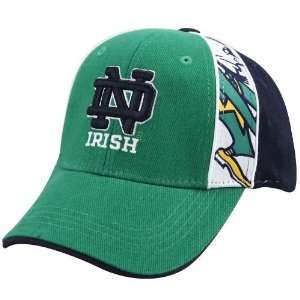  Notre Dame Fighting Irish Green Youth Hide n Peek Hat 