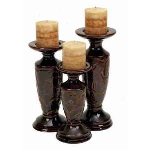  Loft Dancing Lights Ceramic Candlesticks (Set of 3)