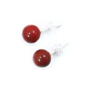    Sand stone 925 silver Earrings at unbeatable price D Gem Jewelry