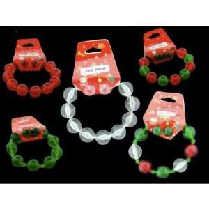  Childrens Christmas Bracelet & Earring Sets/PPD   671137 