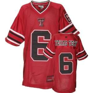  Texas Tech Red Raiders Youth Prime Time Football Jersey 