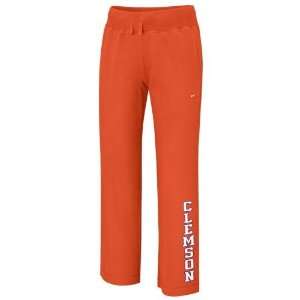   Clemson Tigers Ladies Orange Classic Sweatpants