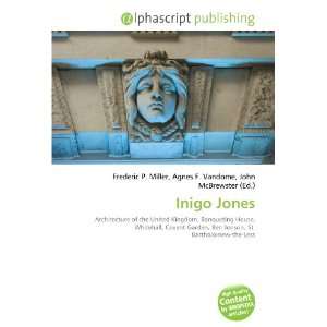  Inigo Jones (9786133762077) Books