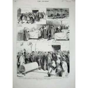  1884 Medicine Cholera Naples Conocchia Hospital Disease 