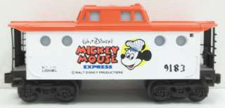 Lionel 6 9183 Mickey Mouse Illuminated Caboose EX  023922691835  