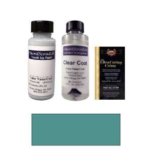  2 Oz. Marine Aqua Metallic Paint Bottle Kit for 1976 AMC 