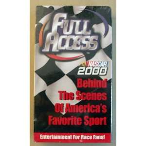 Full Access Nascar, Behind the Scenes of Americas Favorite Sport 