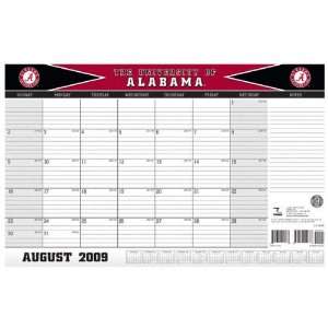 Alabama Crimson Tide 11x17 Academic Desk Calendar (August 2009  July 
