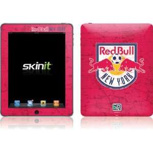  New York Red Bull Solid Distressed skin for Apple iPad 