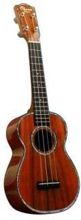 Ohana SK75R Solid Spruce/Rosewood Soprano Ukulele  