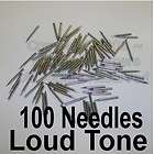 100/Pack LOUD Victrola NEEDLES for Spring Wound Gramophones 