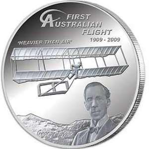   Silver Coin Limited Collector Edition Box Set First Australian Flight