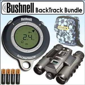 Bushnell 360053 BackTrack Personal Locator Tech Gray Bundle With 
