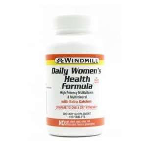 Windmill Daily Womens Health Formula Multivitamin & Mineral Tablets 