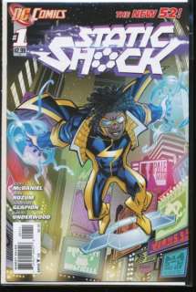 Static Shock #1 DC comics The NEW 52 NM 1st Print  
