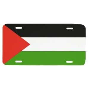  Palestine Palestinian Flag Auto Vanity License Plate 