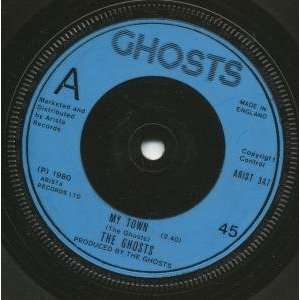   TOWN 7 INCH (7 VINYL 45) UK ARISTA 1980 GHOSTS (PUNK GROUP) Music
