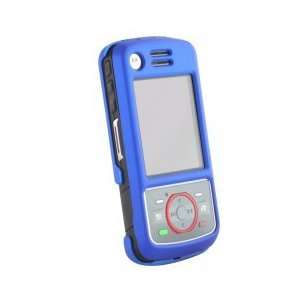  Motorola i856 Debut Royal Blue Rubberized protective 