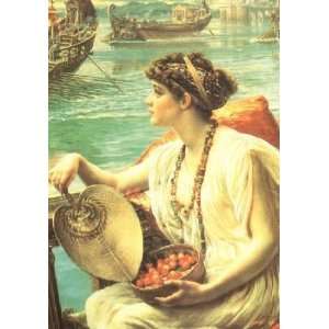   painting name A Roman boat race, by Poynter Edward