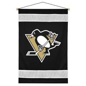  Pittsburgh Penguins 29.5x45 Sideline Wall Hanging Sports 