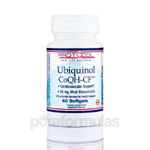  Ubiquinol CoQH CF 60 Softgels by Protocol for Life Balance 