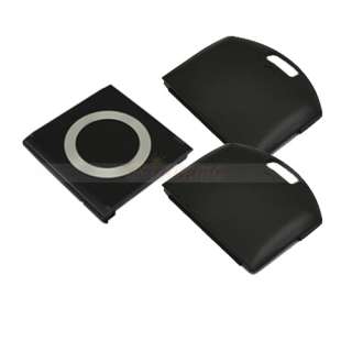 UMD BACK DOOR +2x BATTERY COVER BLACK FOR SONY PSP 1000  
