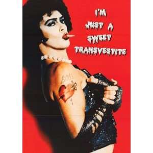   Horror Picture Show   Sweet Transvestite 24x34 Poster