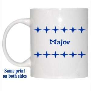  Personalized Name Gift   Major Mug 