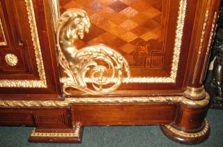 Antique Louis XVI Style Meuble d Appui Side Cabinet  