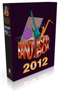 BAND IN A BOX ULTRA PLUS PACK 2012 PC WINDOWS ON HARD DRIVE REAL BAND 