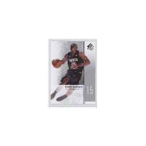    2011 12 SP Authentic #27   Kawhi Leonard Sports Collectibles