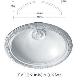  Ceiling Dome 59 1/2 Inch Diameter