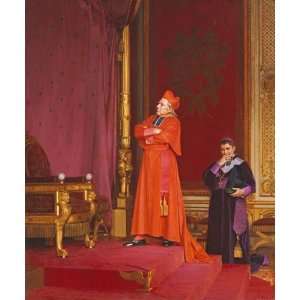  A Cardinal Looking at Napoleons Throne Arts, Crafts 