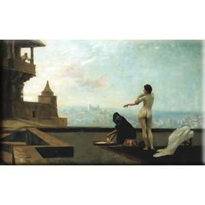   30x18 Streched Canvas Art by Gerome, Jean Leon
