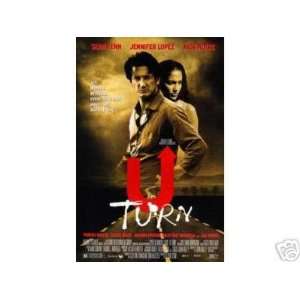  U Turn Original Double Sided 27x40 Movie Poster   Not A 