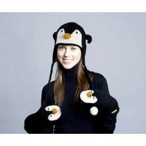  Knitwits Penguin Pilot Hat   Ages 10 18 