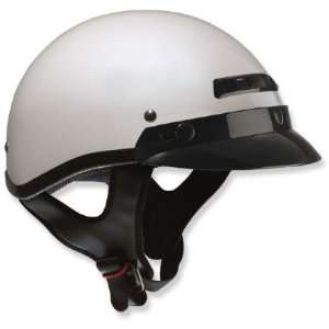 Vega XTS DOT Vented Motorcycle Half Helmet with 3 Snap Visor (4 Colors 