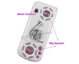   band Loud Speaker Music Mobile TV cell Phone 2 Sim TF /4 Pin  