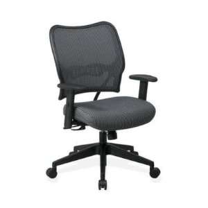  Fabric Chairs, Veraflex, 27x26 1/2x40, Charcoal Gray 