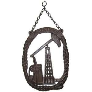  Welcome Sign, Oil Derrick Case Pack 12   748433 Patio 