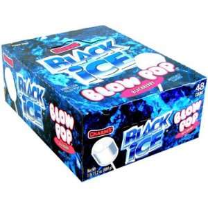 Blow Pops   Black Ice, 48 count box Grocery & Gourmet Food