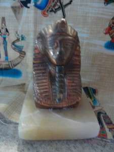 Antique Sphinx Bronze and Marble Paperweight  