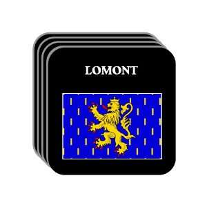 Franche Comte   LOMONT Set of 4 Mini Mousepad Coasters 