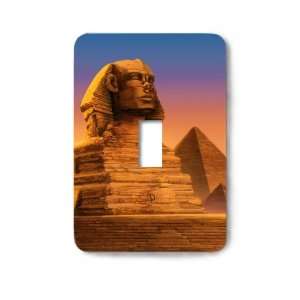  Egyptian Sphinx Decorative Steel Switchplate Cover