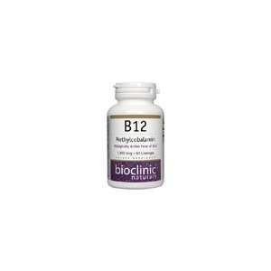  B12 Methylcobalamin 1000 mcg 60 loz (BC9420) Health 