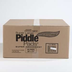  Piddle Pads Super Large, 60 ct